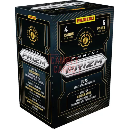 2025 Panini Prizm FIFA Club World Cup Soccer – Blaster Box