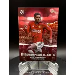 Marcus Rashford /5 European Night focis kártya - 2023-24 Topps UCC - Manchester United