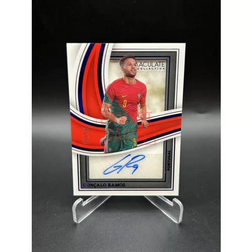 Gonçalo Ramos /25 aláírt focis kártya – 2023-24 Panini Immaculate Collection – Portugália