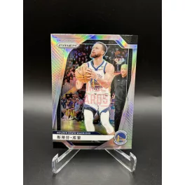   Stephen Curry Chinese Silver parallel NBA kosaras kártya - 2024-25 Panini Prizm Basketball - Golden State Warriors