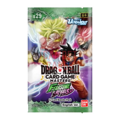 Dragon Ball Masters: B29 Fearsome Rivals Booster Pack