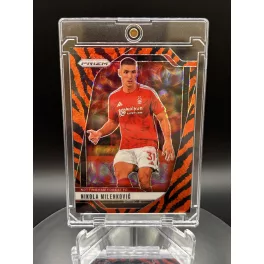   Nikola Milenkovic Tiger SSP focis kártya - Panini Prizm - Nottingham Forest