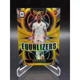   Vakoun Bayo #12 Gold /10 focis kártya – 2025-26 Panini Select Serie A Equalizers – Udinese Calcio