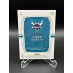 RC Caleb Martin /24 mezdarabos aláírt NBA kosaras kártya – 2020-21 Panini National Treasures – Charlotte Hornets