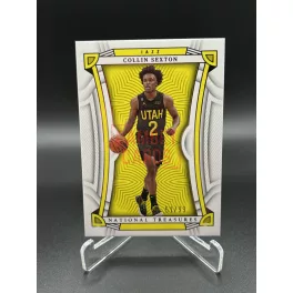   Collin Sexton /99 NBA kosaras kártya - 2022-23 Panini National Treasures - Utah Jazz