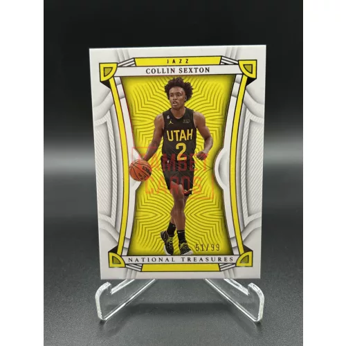 Collin Sexton /99 NBA kosaras kártya - 2022-23 Panini National Treasures - Utah Jazz