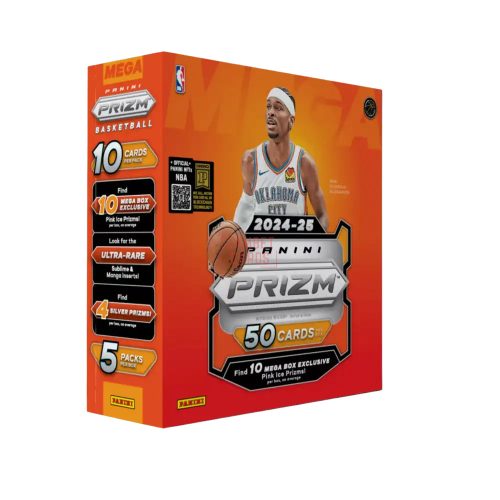 2024-25 Panini Prizm Basketball Mega Box 