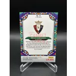 Bryan Zaragoza Stained Glass SP focis kártya - 2024-25 Panini Select La Liga - Osasuna