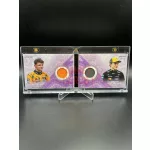 Lando Norris / Oscar Piastri /50 dual versenyen viselt overáldarabos F1 kártya – 2025 Topps F1 Eccellenza – McLaren
