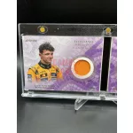 Lando Norris / Oscar Piastri /50 dual versenyen viselt overáldarabos F1 kártya – 2025 Topps F1 Eccellenza – McLaren