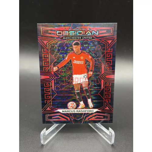 Marcus Rashford #91 Red 14/49 – 2023-24 Panini Obsidian – Manchester United