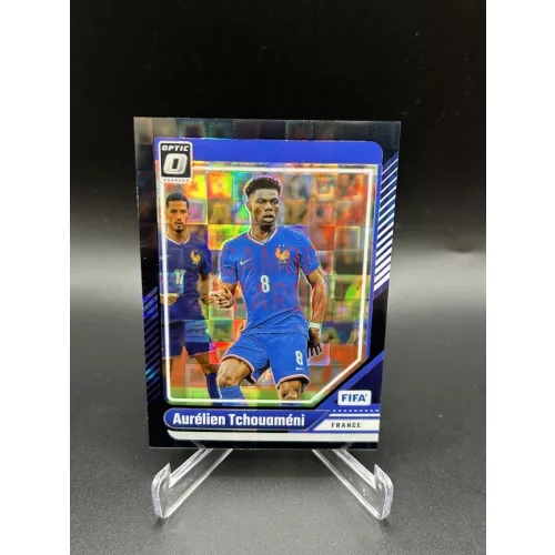 Aurelien Tchouameni 1/1 Black focis kártya - 2024-25 Panini Donruss Soccer - Franciaország