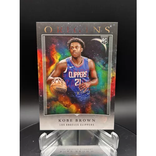 RC Kobe Brown NBA kosaras kártya - 2023-24 Panini Origins - Los Angeles Clipers