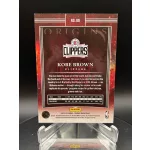 RC Kobe Brown NBA kosaras kártya - 2023-24 Panini Origins - Los Angeles Clipers