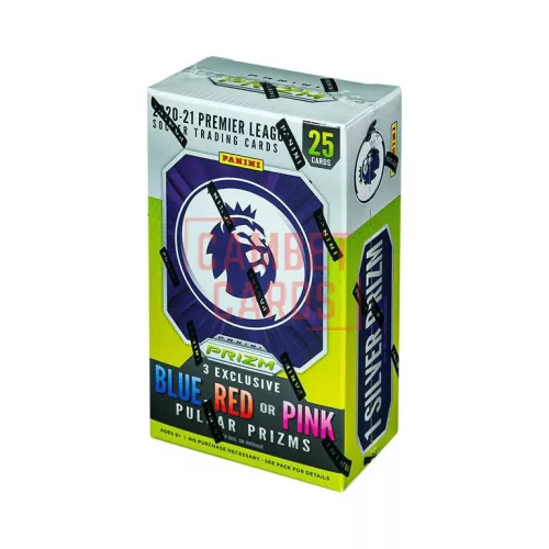 2020-21 Panini Prizm Premier League Soccer Cereal Box