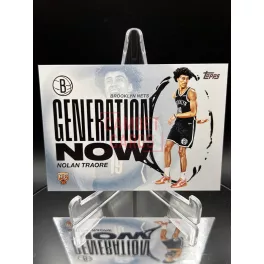   RC Nolan Traore Generation Now NBA kosaras kártya – 2025-26 Topps Flagship Basketball – Brooklyn Nets