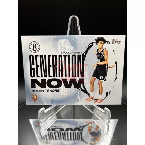 RC Nolan Traore Generation Now NBA kosaras kártya – 2025-26 Topps Flagship Basketball – Brooklyn Nets