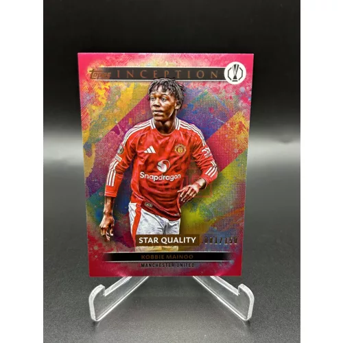 Kobbie Mainoo /150 focis kártya – 2024-25 Topps Inception – Manchester United