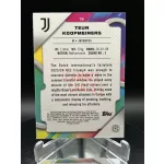 Teun Koopmeiners /299 számozott focis kártya - Topps Finest - Juventus