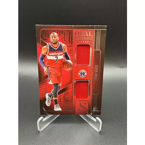 John Wall Dual Materials mezdarabos NBA kosaras kártya – 2024-25 Panini Silhouette Basketball – Washington Wizards