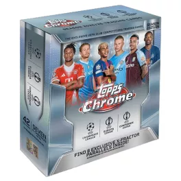 2025-26 Topps Chrome UEFA Club Competitions Mega Box