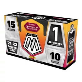   2021-22 Panini Mosaic Road To Fifa World Cup Soccer Hobby Box