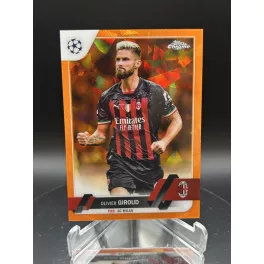   Olivier Giroud /50 számozott focis kártya - Topps Chrome Sapphire - AC Milan