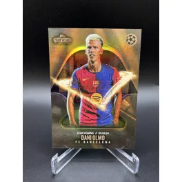   Dani Olmo 1/1 focis kártya – 2024 Topps Summer Signings Here We Go – FC Barcelona
