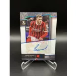 Santiago Giménez /75 aláírt focis kártya - 2024/25 Topps Museum Collection UEFA Club Competitions - AC Milan
