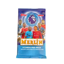 2025-26 Topps Merlin Premier League Value Box csomag