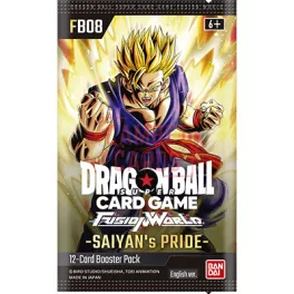   Dragon Ball Cg: FB08 Fusion World Saiyan’s Pride Booster Pack