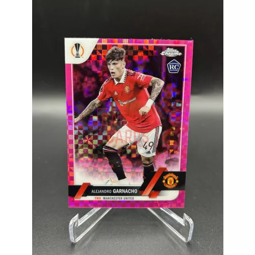 RC Alejandro Garnacho /250 focis kártya - 2022/23 Topps Chrome UEFA - Manchester United