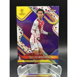   Takumi Minamino /299 számozott focis kártya - Topps Finest - Monaco
