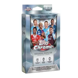 2025-26 Topps Chrome UEFA Club Competitions Hanger Box