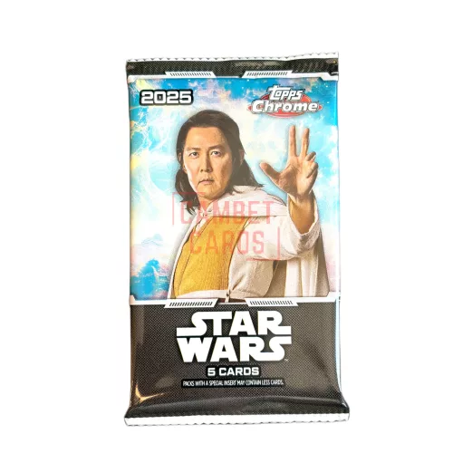 2025 Topps Chrome Star Wars Value Box csomag