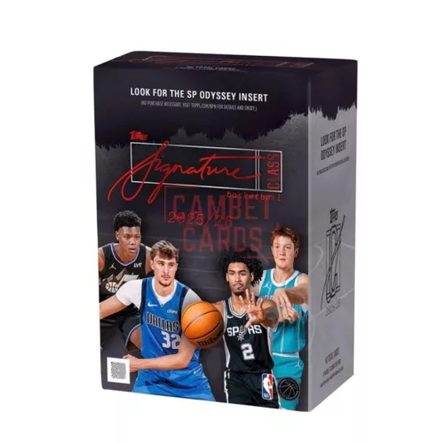 2025-26 Topps Signature Class Basketball Value Box