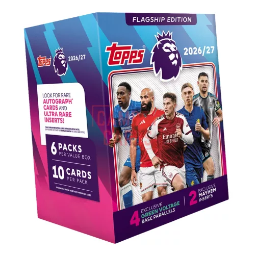 2026-27 Topps Premier League Flagship Blaster Box