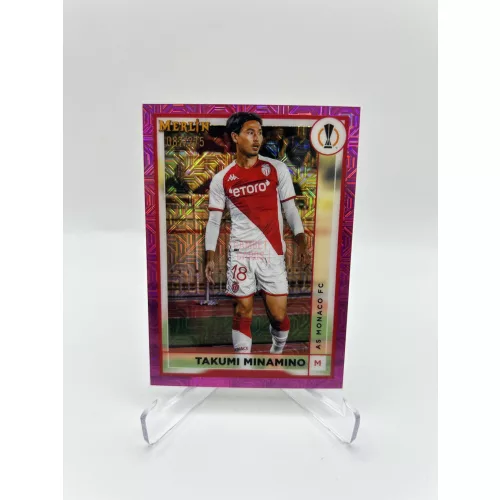 Takumi Minamino /275 - 2022/23 Topps Merlin UEFA Europa League