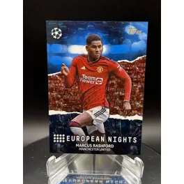    Marcus Rashford /99 European Night focis kártya - 2023-24 Topps UCC - Manchester United