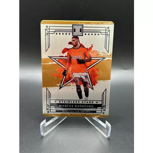 Marcus Rashford /10 Stainless Stars focis kártya - 2023-24 Panini Impeccable Premier League Soccer - Manchester United