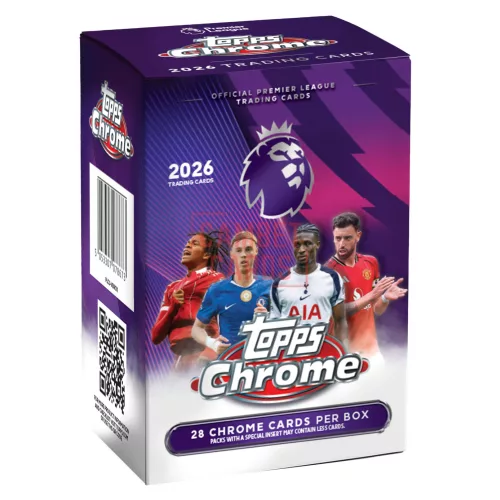 2025‑26 Topps Chrome Premier League Value Box