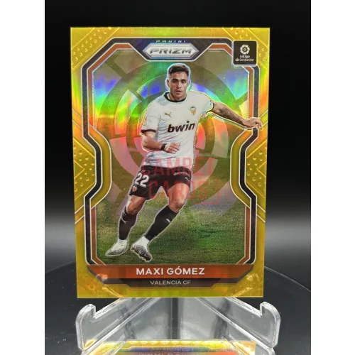 Maxi Gomez /10 számozott focis kártya - Panini Prizm - Valencia CF