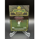 Milos Kerkez /75 aláírt focis kártya – 2025-26 Topps Gold – Liverpool