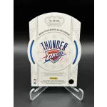 Shai Gilgeous-Alexander mezdarabos NBA kosaras kártya – 2021-22 Panini Crown Royale Knights of the Round Table – Oklahoma City Thunder