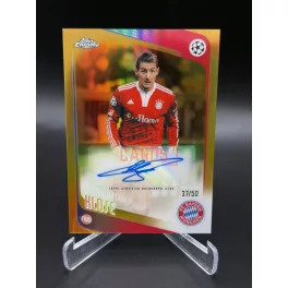   Miroslav Klose /50 aláírt focis kártya – 2025-26 Topps Chrome UEFA Legend Auto – FC Bayern München