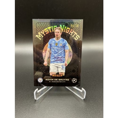 2023/24 Topps Merlin UEFA Kevin De Bruyne Mystic Nights /10