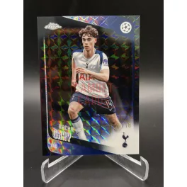   Archie Gray /10 focis kártya #165 – 2025-26 Topps Chrome UEFA – Tottenham Hotspur