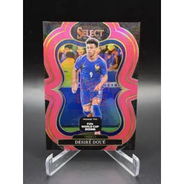   Désiré Doué No.176 Mezzanine Parallel Kártya 15/99 – 2025-26 Panini Select Road to FIFA World Cup 2026 – Franciaország