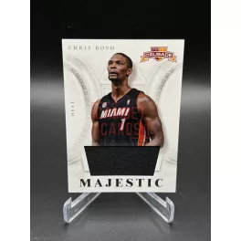   Chris Bosh No.68 Majestic Relic Kártya – 2012-13 Panini Crusade – Miami Heat