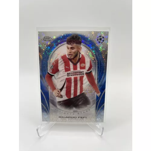 Ricardo Pepi /150 2024-25 Topps UCC Ultimate Stage kártya